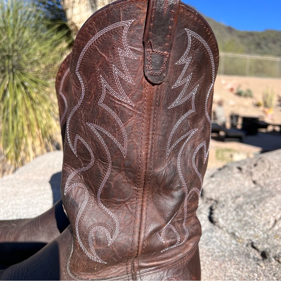 Double H Men’s Western Boots Size 11D Brown MADE IN USA (Model Robert AG7) main image 8